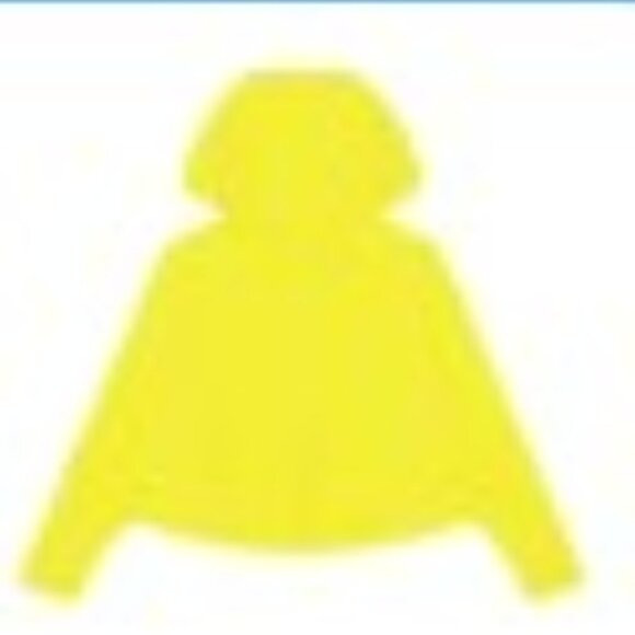 Hazel + Harper Unisex Kids Hooded Yellow UPF Swim Coverup - Picture 4 of 8